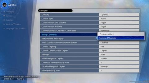 كيفية توسيع خيارات الاختصار في Final Fantasy 7