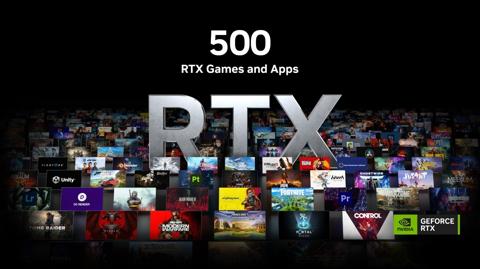 إنفيديا تحتفل بإطلاق 500 لعبة وتطبيق Rtx مدعومة