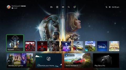 مايكروسوفت تطرح تحديثًا لشاشة Xbox الرئيسية